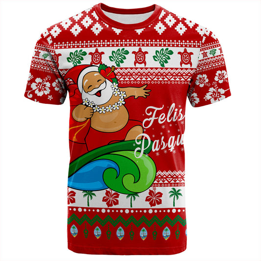 Guam T-Shirt Santa Claus Ho Ho Ho Christmas