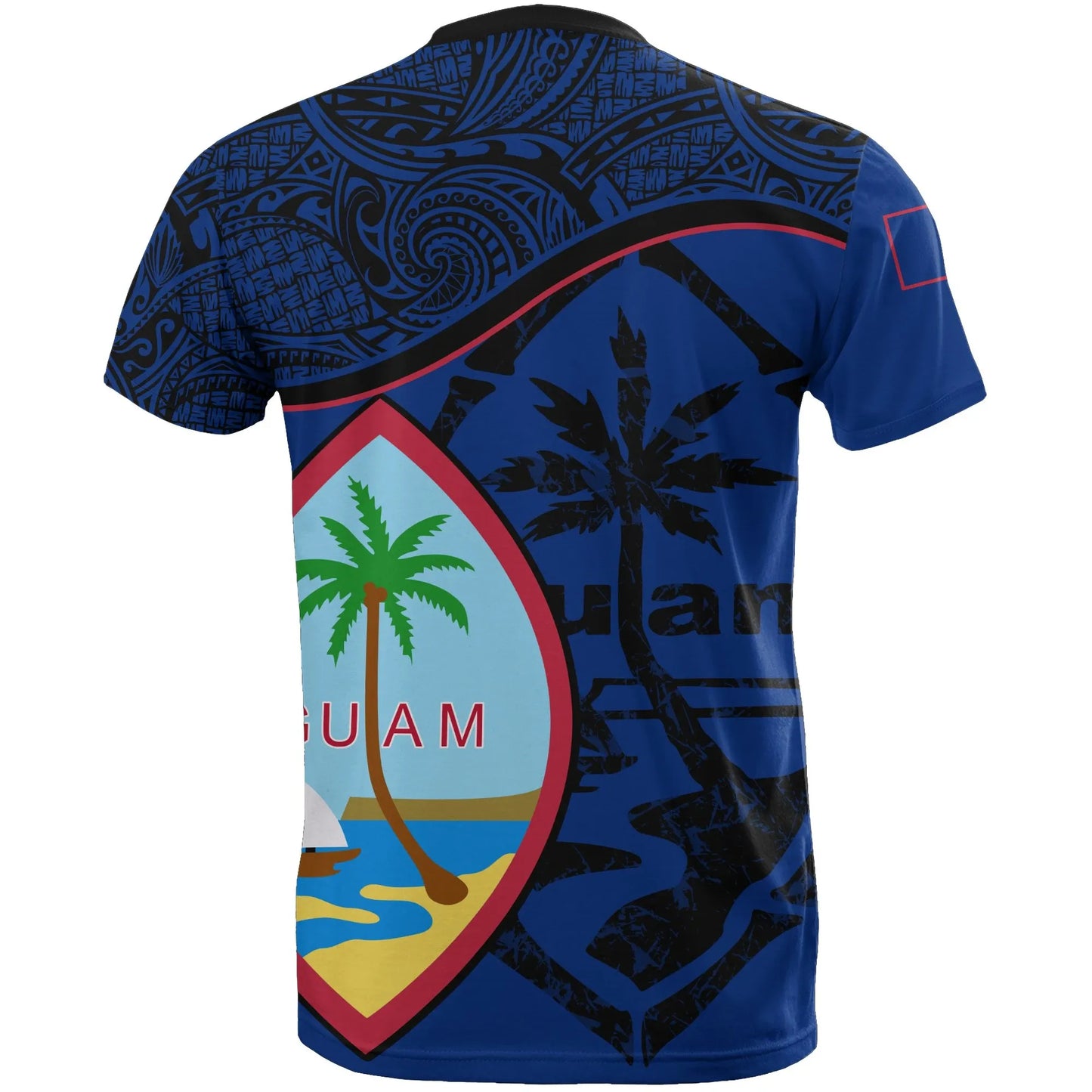 Guam T-Shirts - Guam Flag Blue
