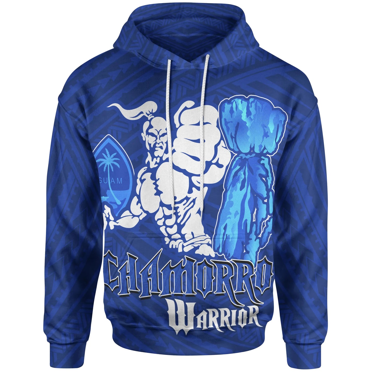Guam Hoodie - Chamorro Warrior