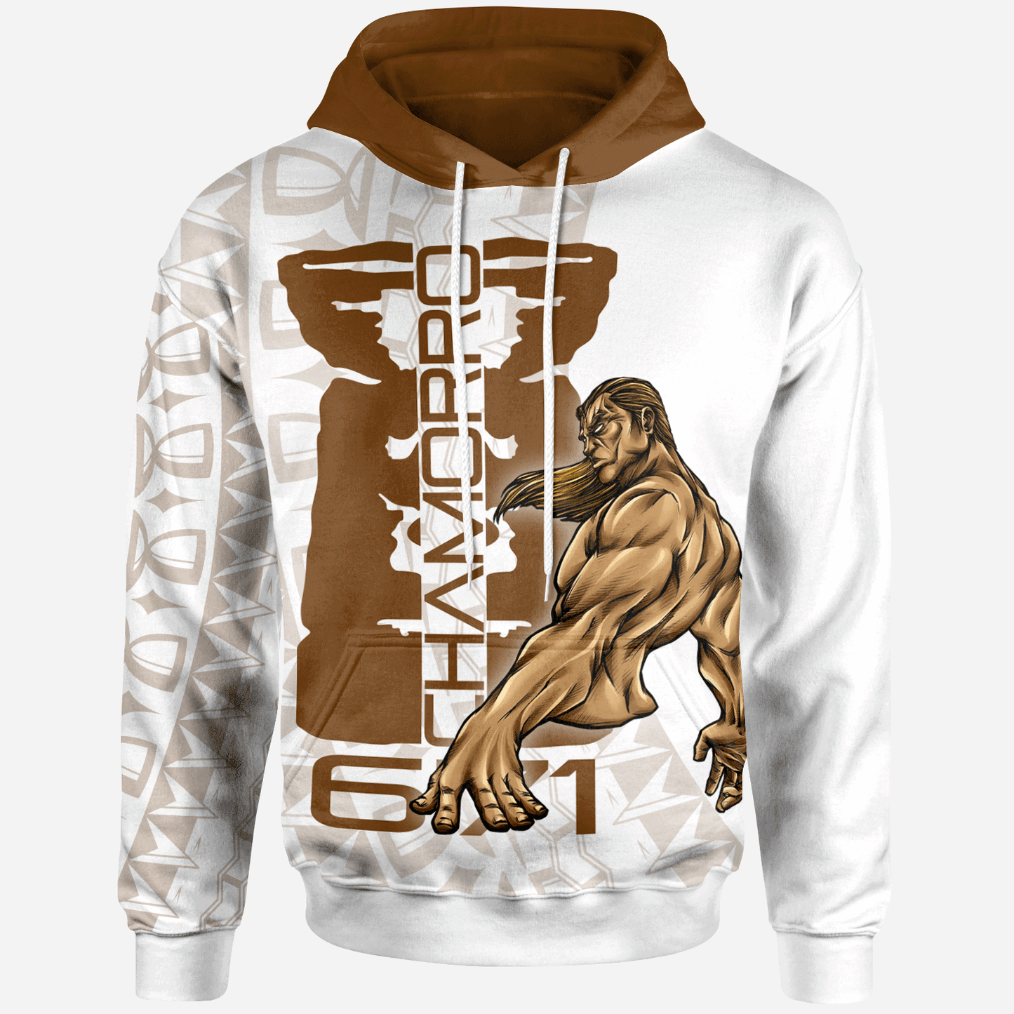 Guam Hoodie - Chamorro With Puntan