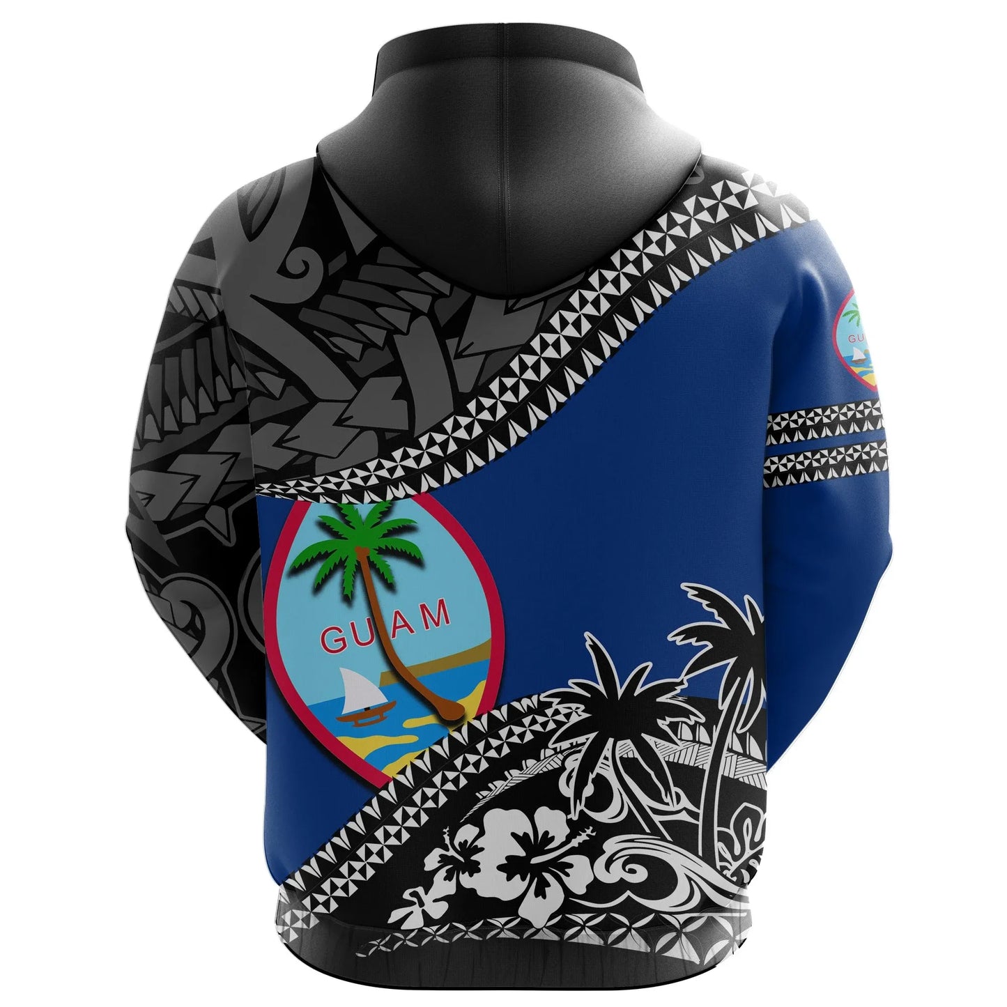 Guam Hoodie Fall In The Wave