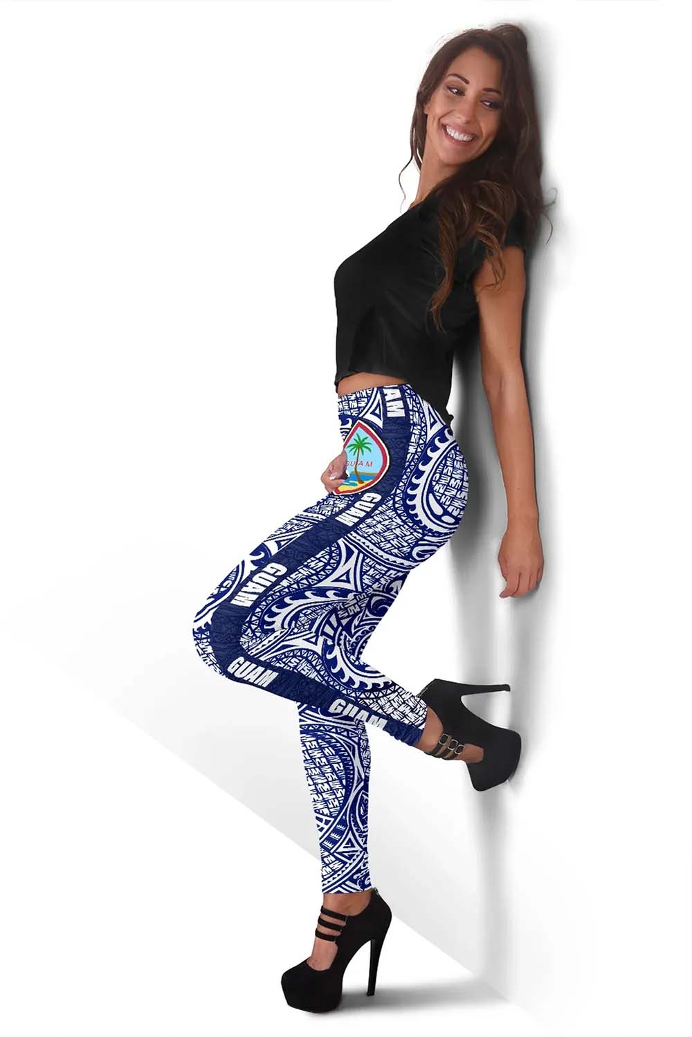 Guam Legging - Polynesian Design