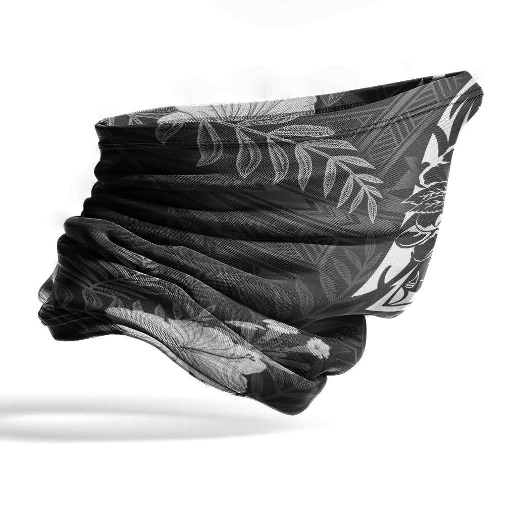 Guam Neck Gaiter - Hibiscus Guam Crest Gold