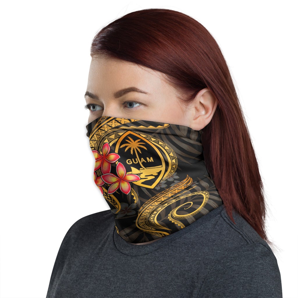 Guam Neck Gaiter - Plumeria Gold