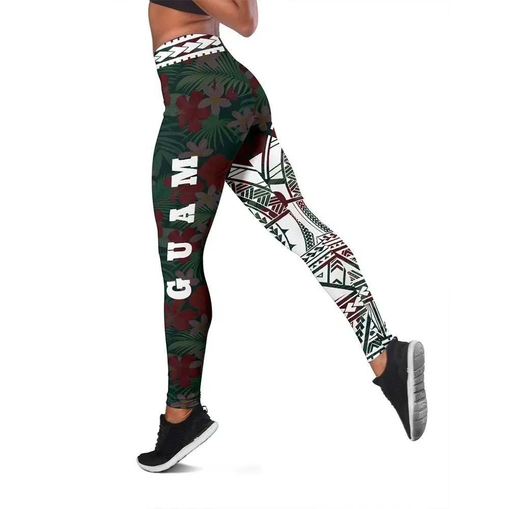 Guam Polynesian 1st Legging (White)