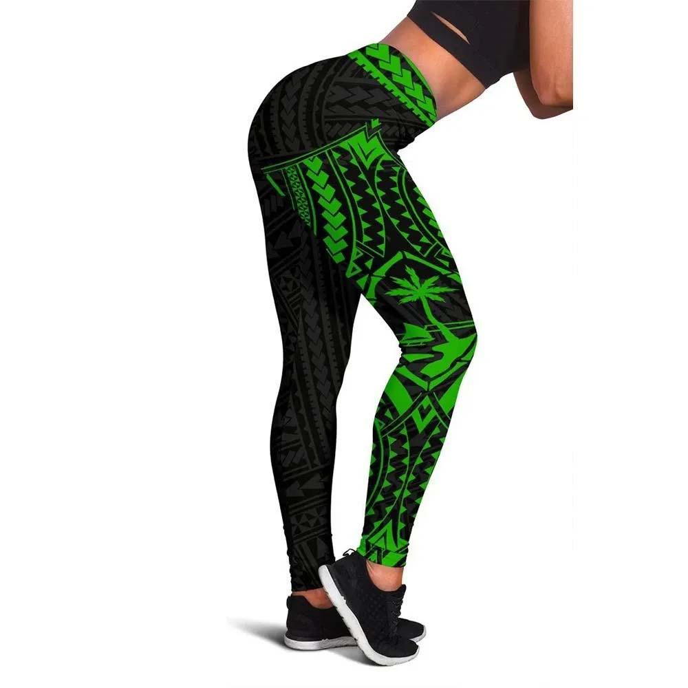Guam Polynesian 3rd Legging (Green)