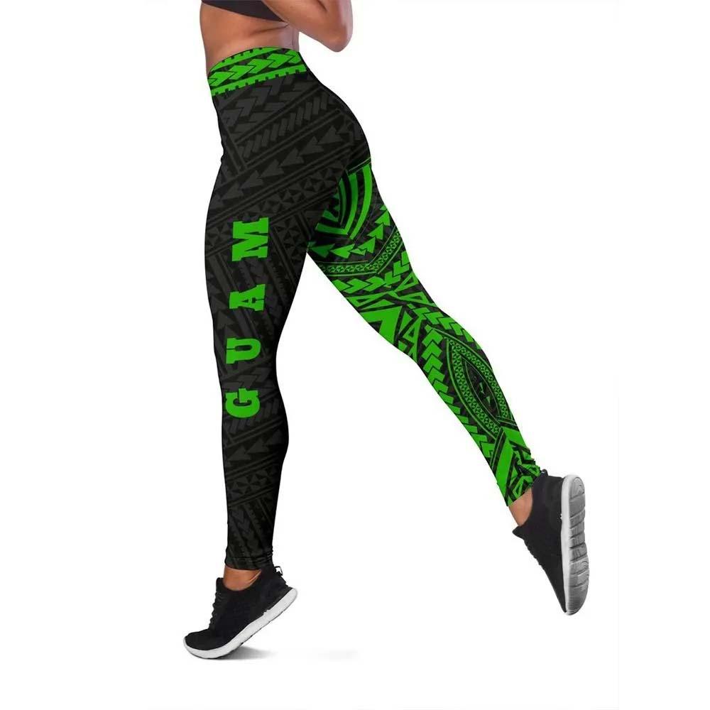Guam Polynesian 3rd Legging (Green)