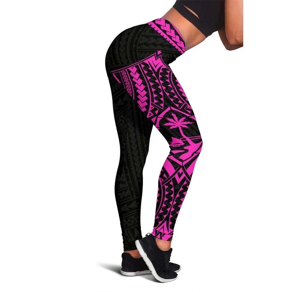 Guam Polynesian 3rd Legging (Pink)
