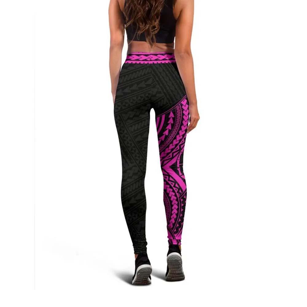 Guam Polynesian 3rd Legging (Pink)