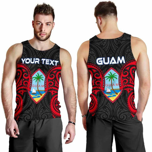 Guam Polynesian Custom Personalised Men Tank Top - Guam Spirit