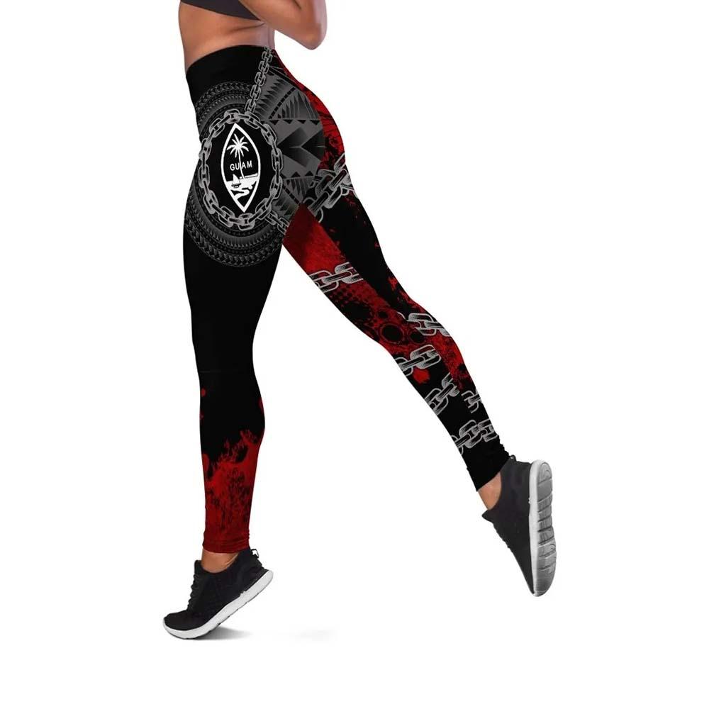 Guam Polynesian Legging - Polynesian Chain Style