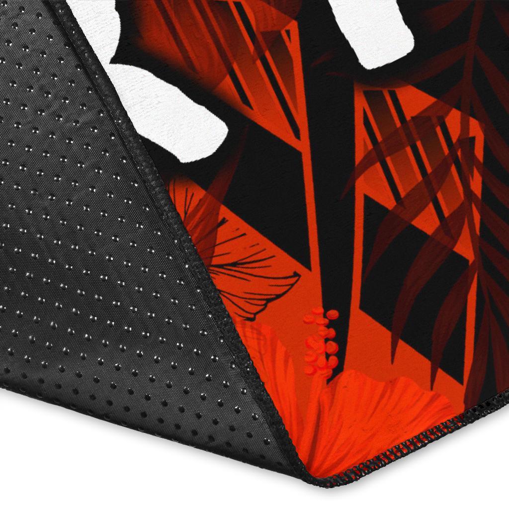 Guam Polynesian Personalised Area Rug - Vintage Polynesian Style