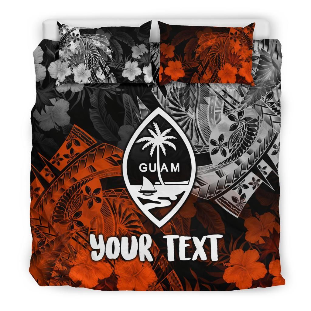 Guam Polynesian Personalised Bedding Set - Vintage Polynesian Style