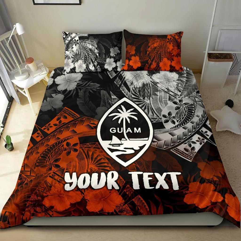 Guam Polynesian Personalised Bedding Set - Vintage Polynesian Style
