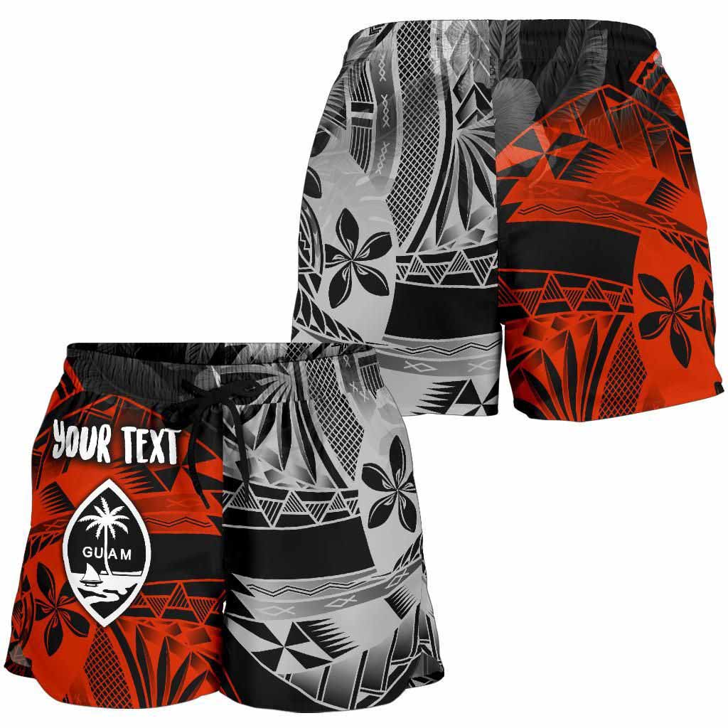 Guam Polynesian Personalised Women Shorts - Vintage Polynesian Style-BN15
