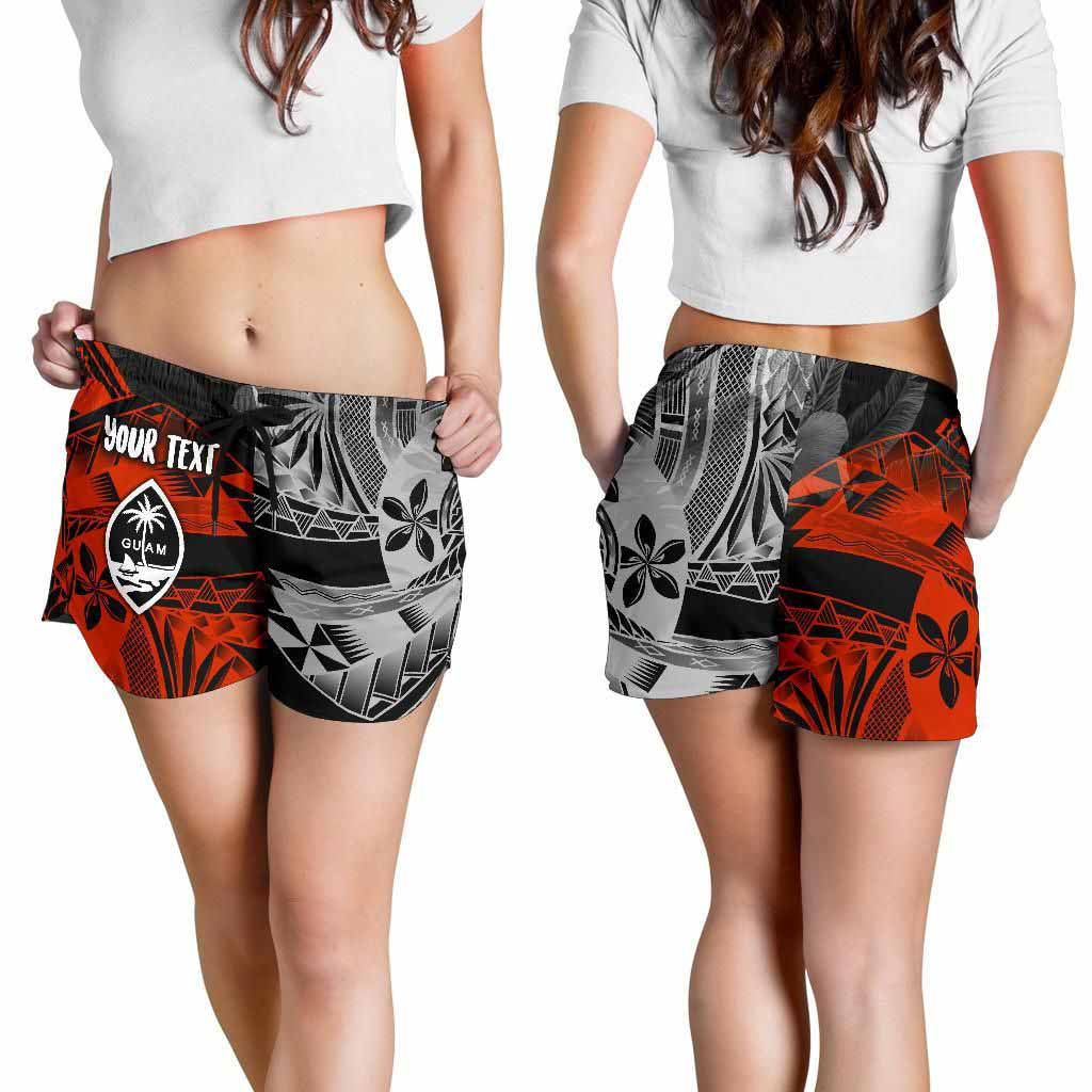 Guam Polynesian Personalised Women Shorts - Vintage Polynesian Style-BN15