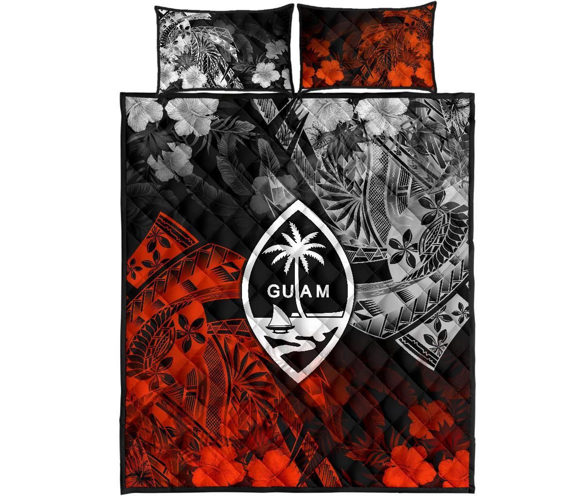 Guam Polynesian Quilt Bed Set - Vintage Polynesian Style