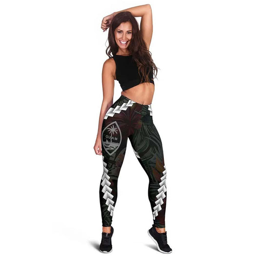Guam Polynesian Women Legging - Chain Polynesian