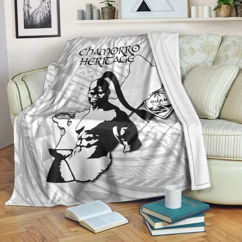 Guam Premium Blanket - Chamorro Heritage