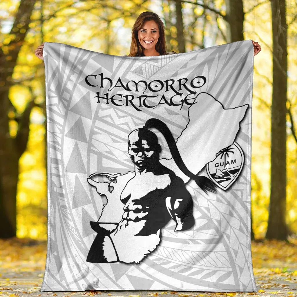 Guam Premium Blanket - Chamorro Heritage