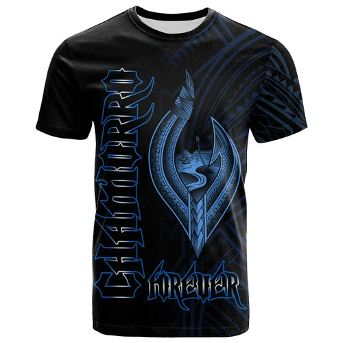 Guam T-Shirt - Chamorro Forever Blue Color