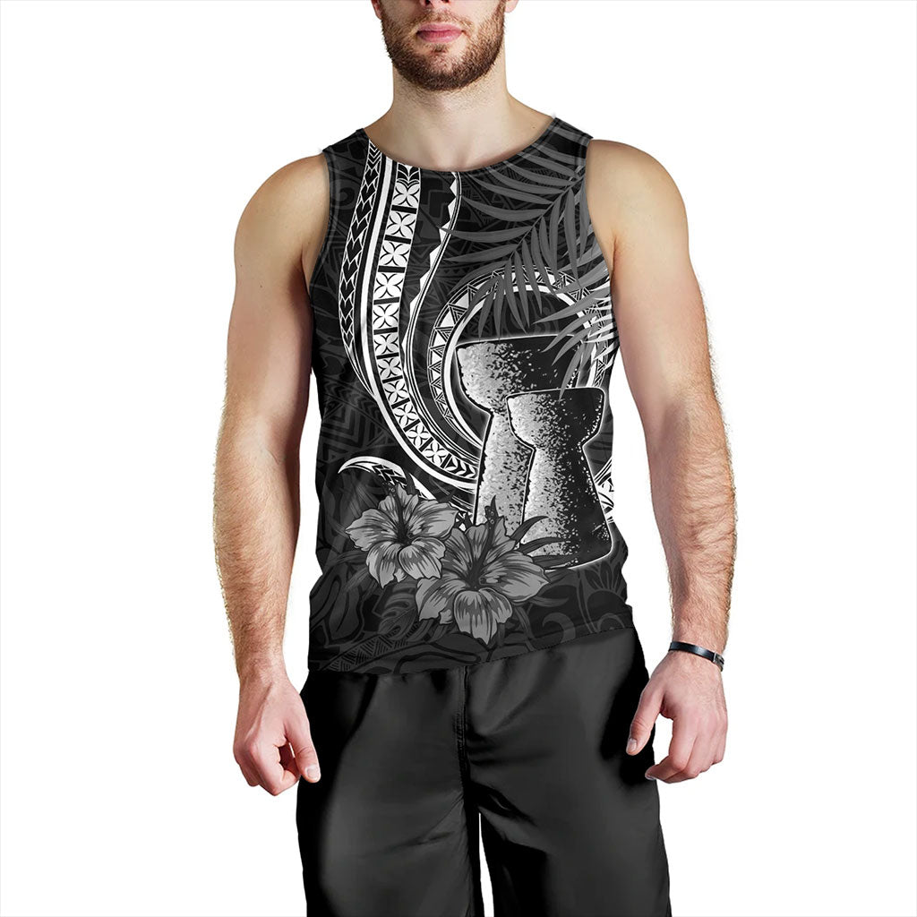 Guam Tank Top Tribal Latte Stone Tropical Style