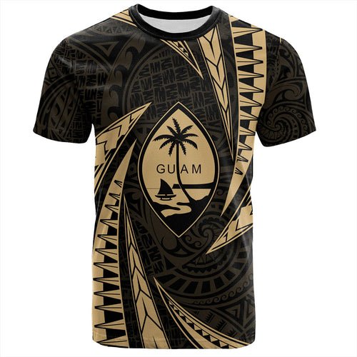 Guam T-Shirt Micronesian Tribal Wave