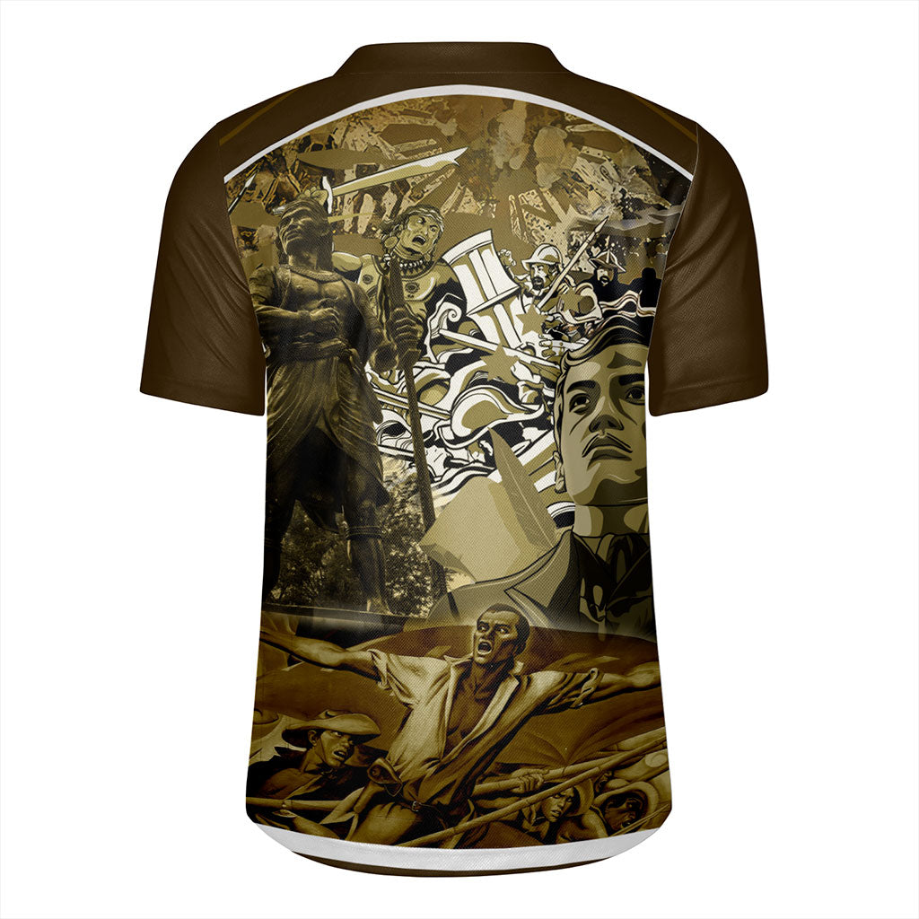 Philippines Filipinos Rugby Jersey National Heroes Background