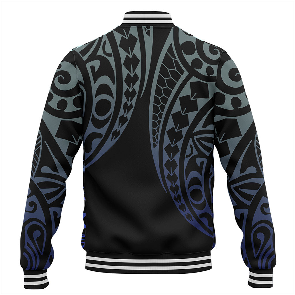 Hawaii Baseball Jacket Map Kakau Style