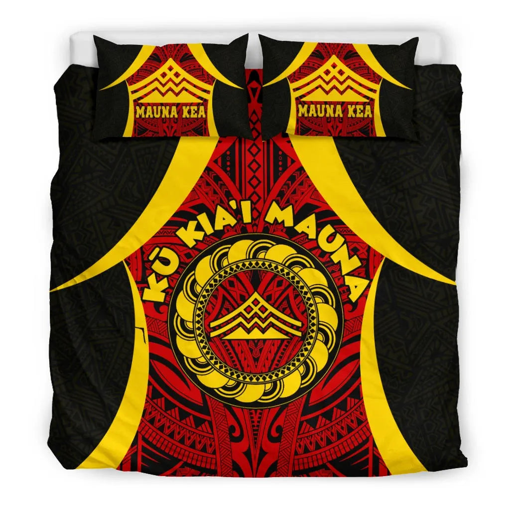 Hawaii Duvet Cover Set - Protect Mauna Kea