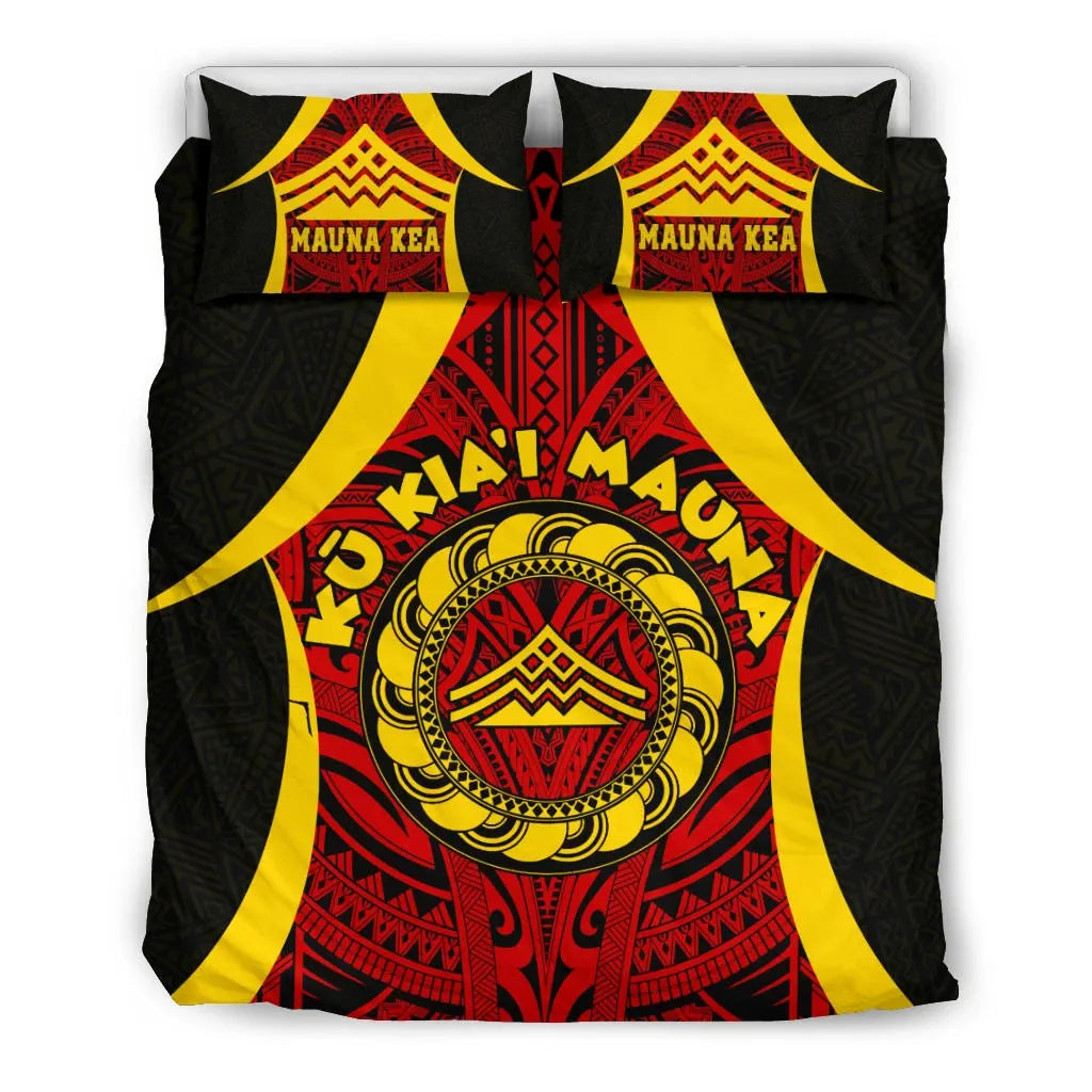 Hawaii Duvet Cover Set - Protect Mauna Kea