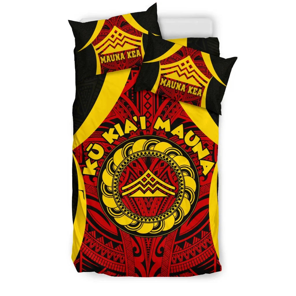 Hawaii Duvet Cover Set - Protect Mauna Kea