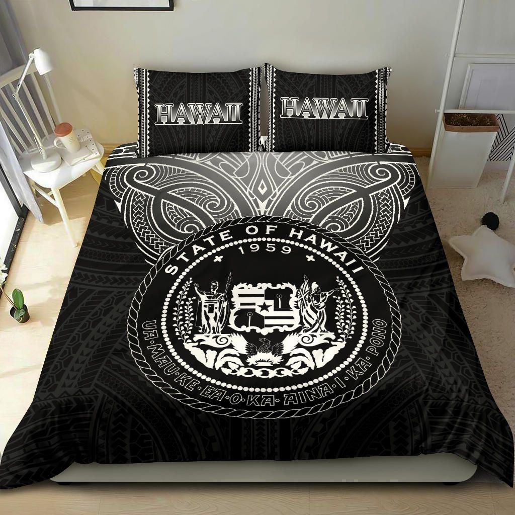 Hawaii Bedding Set - Triangle Polynesian Pattern