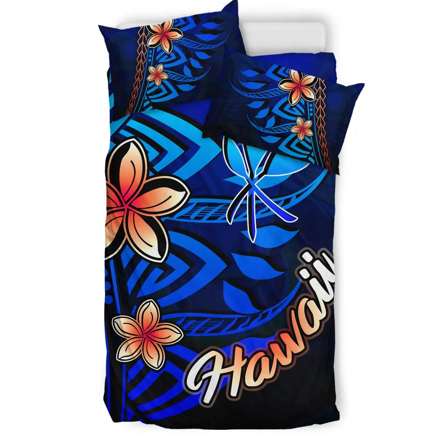 Hawaii Bedding Set - Vintage Tribal Mountain