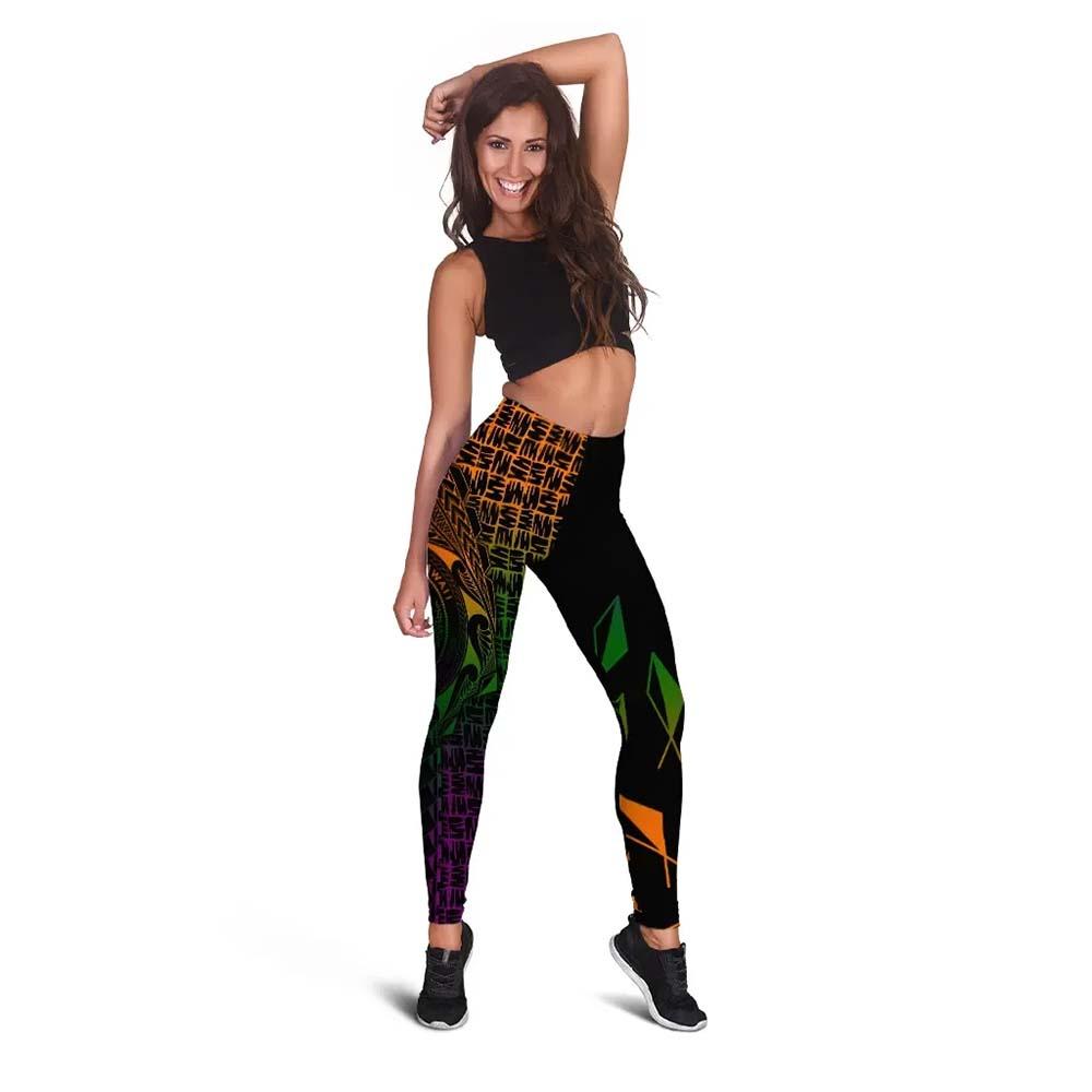 Hawaii Custom Personalised Legging - Hawaii Seal Rocket Style