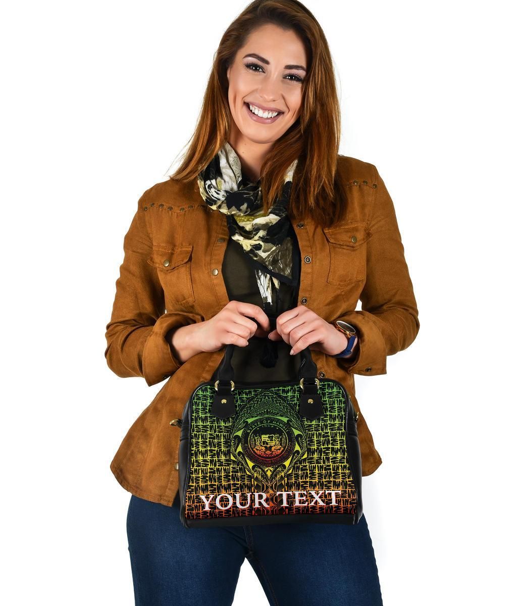 Hawaii Custom Personalised Shoulder Handbag - Hawaii Seal Rocket Style (Reggae)28