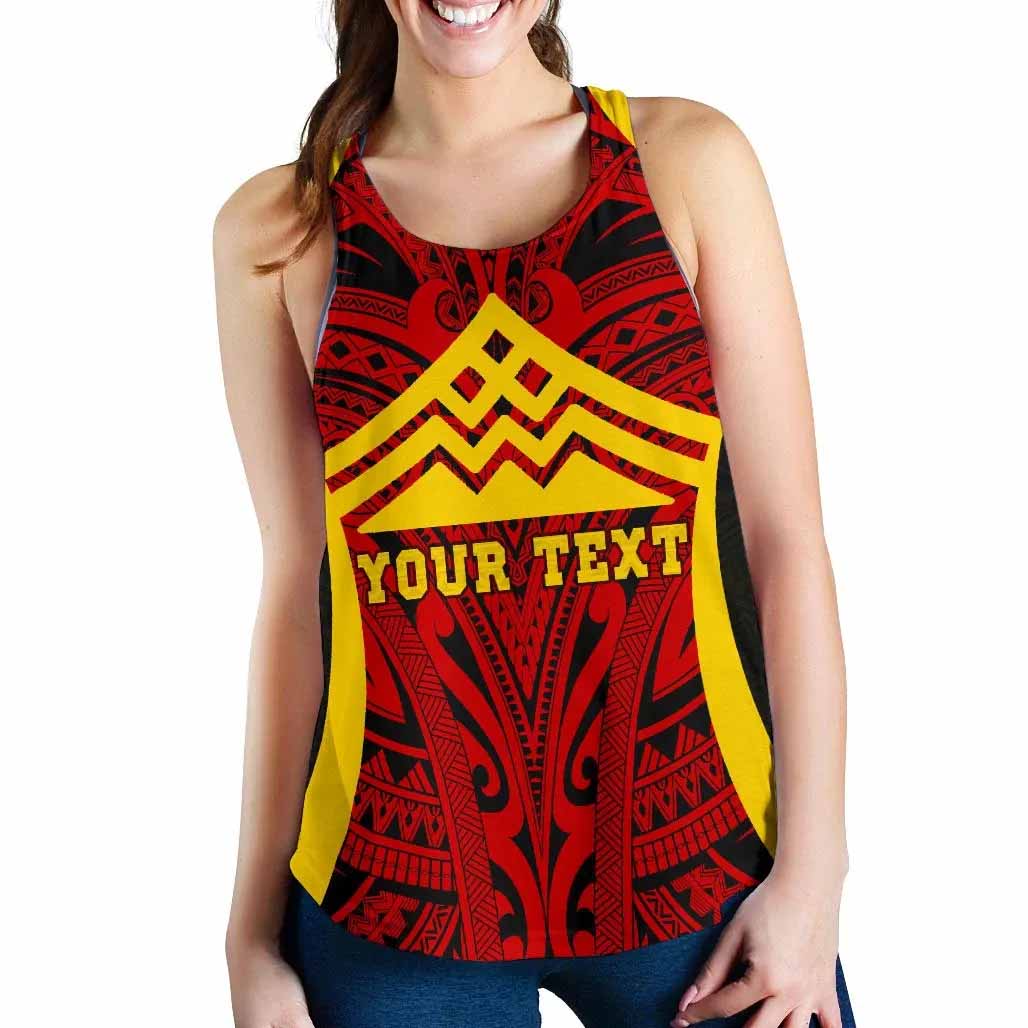 Hawaii Custom Personalised Women Racerback Tank - Protect Mauna Kea