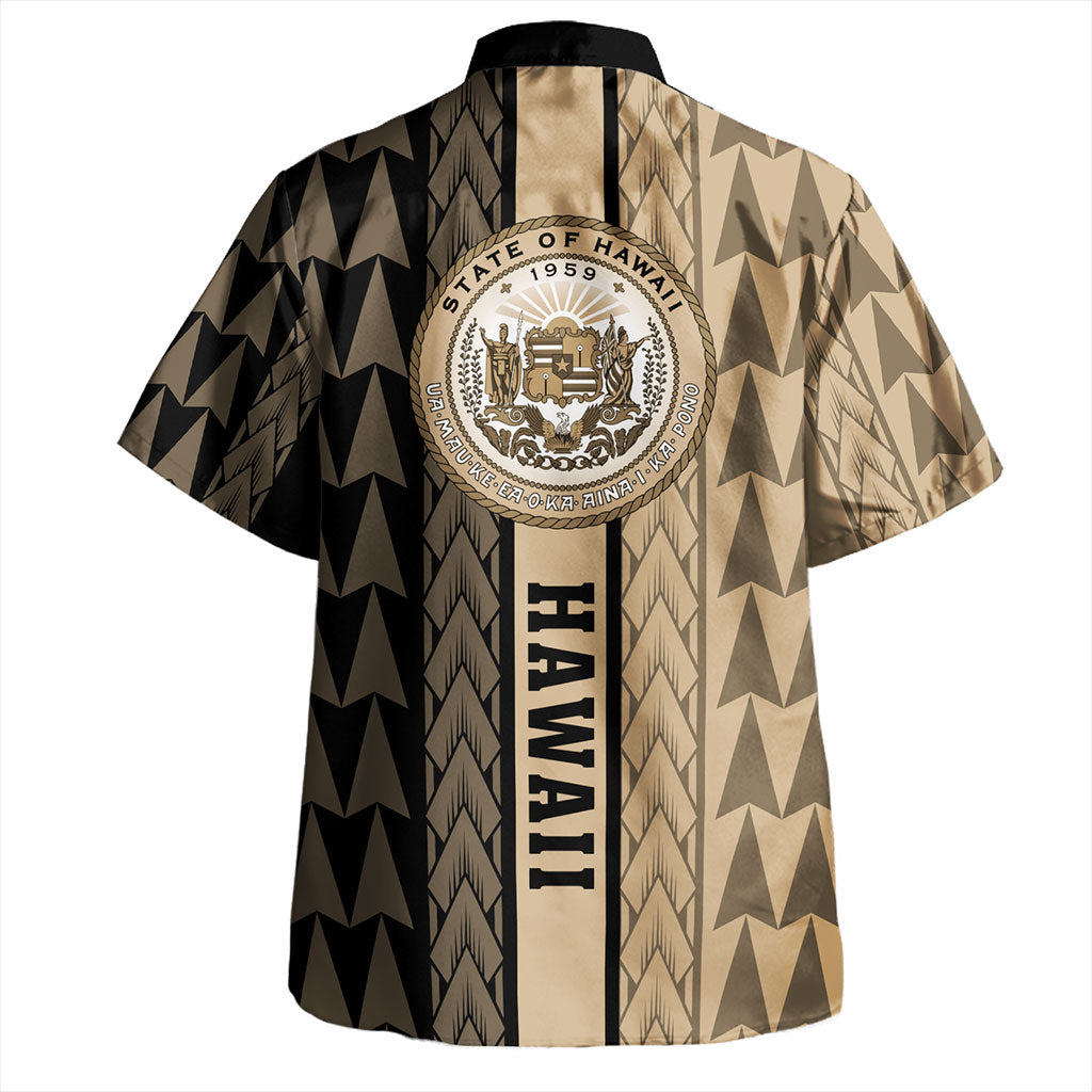 Hawaii Hawaiian Shirt Polynesian Tribal Half Style