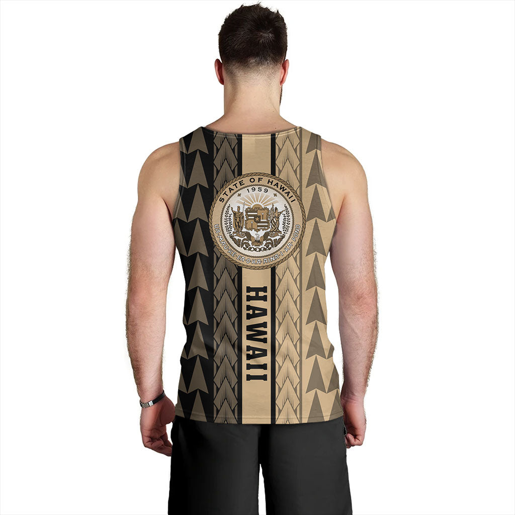 Hawaii Tank Top Polynesian Tribal Half Style