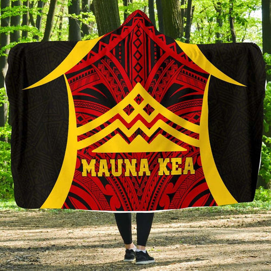 Hawaii Hooded Blanket - Protect Mauna Kea