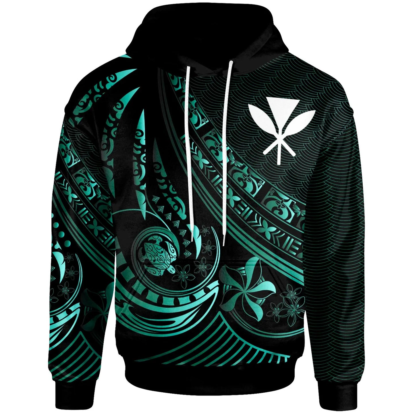 Hawaii Hoodie - The Flow Of The Ocean