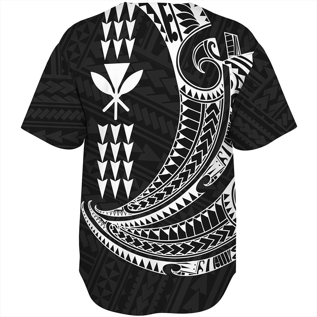 Hawaii Baseball Shirt Kanaka Kakau Polynesian Tattoo