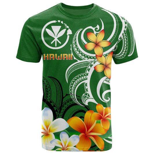 Hawaii Kanaka Maoli T-Shirts - Hawaiian Spirit Green