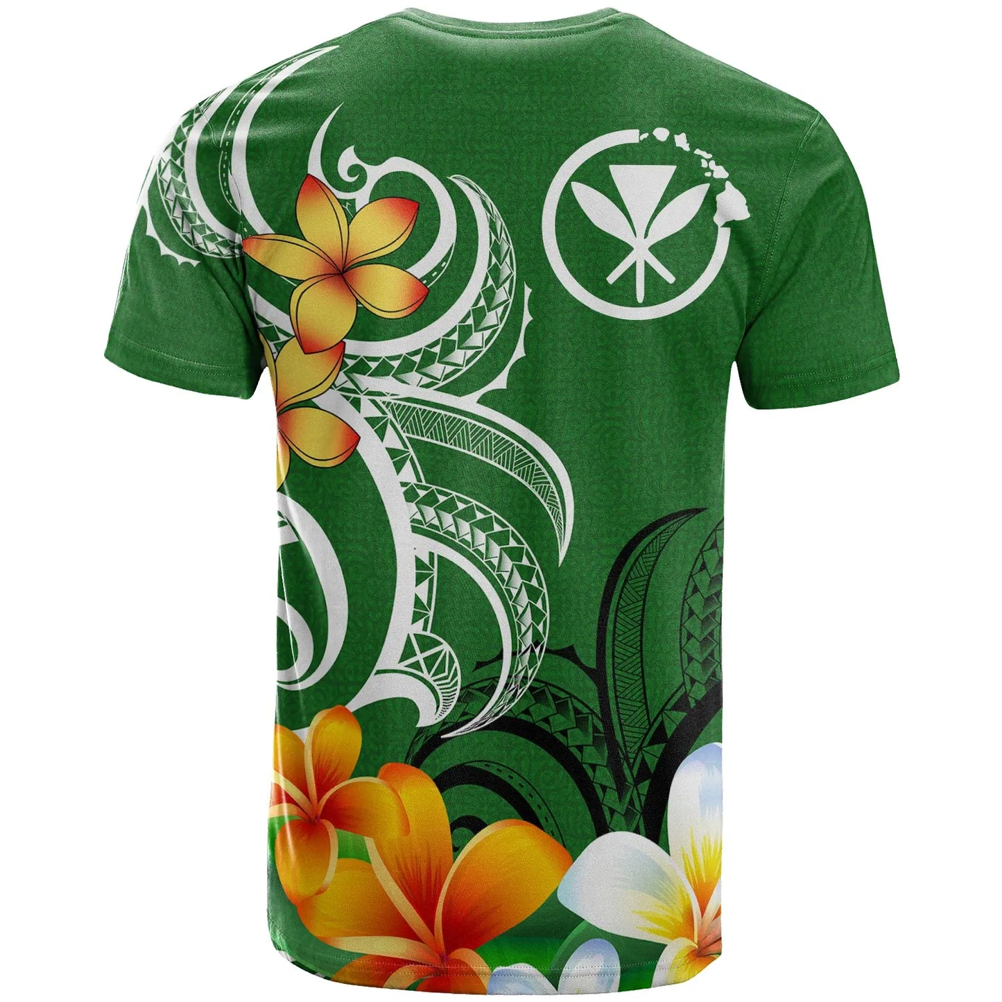 Hawaii Kanaka Maoli T-Shirts - Hawaiian Spirit Green