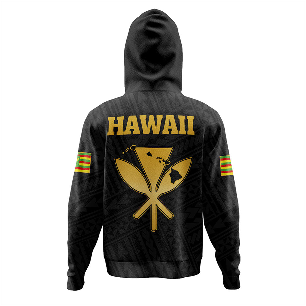 Hawaii Hoodie Kanaka Maoli Floral Puakenikeni Lei