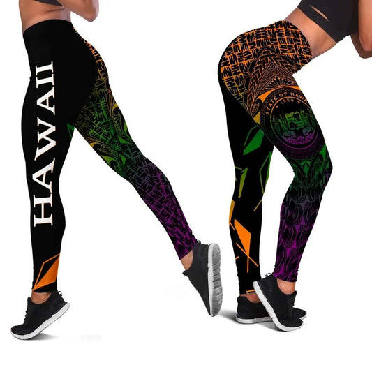 Hawaii Legging - Hawaii Seal  Rocket Style