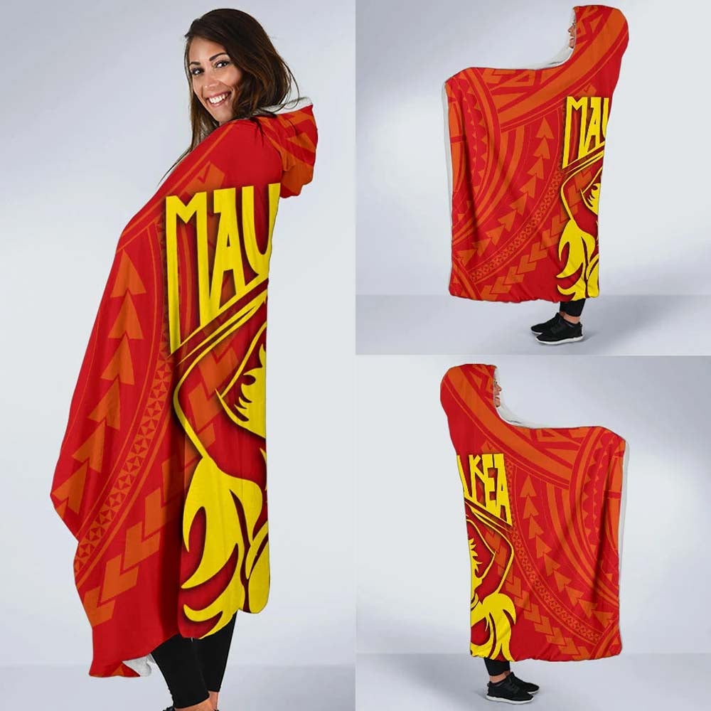 Hawaii Mauna Kea - Hooded Blanket - Pele Goddess