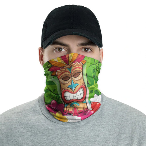 Hawaii Neck Gaiter - Tiki Face