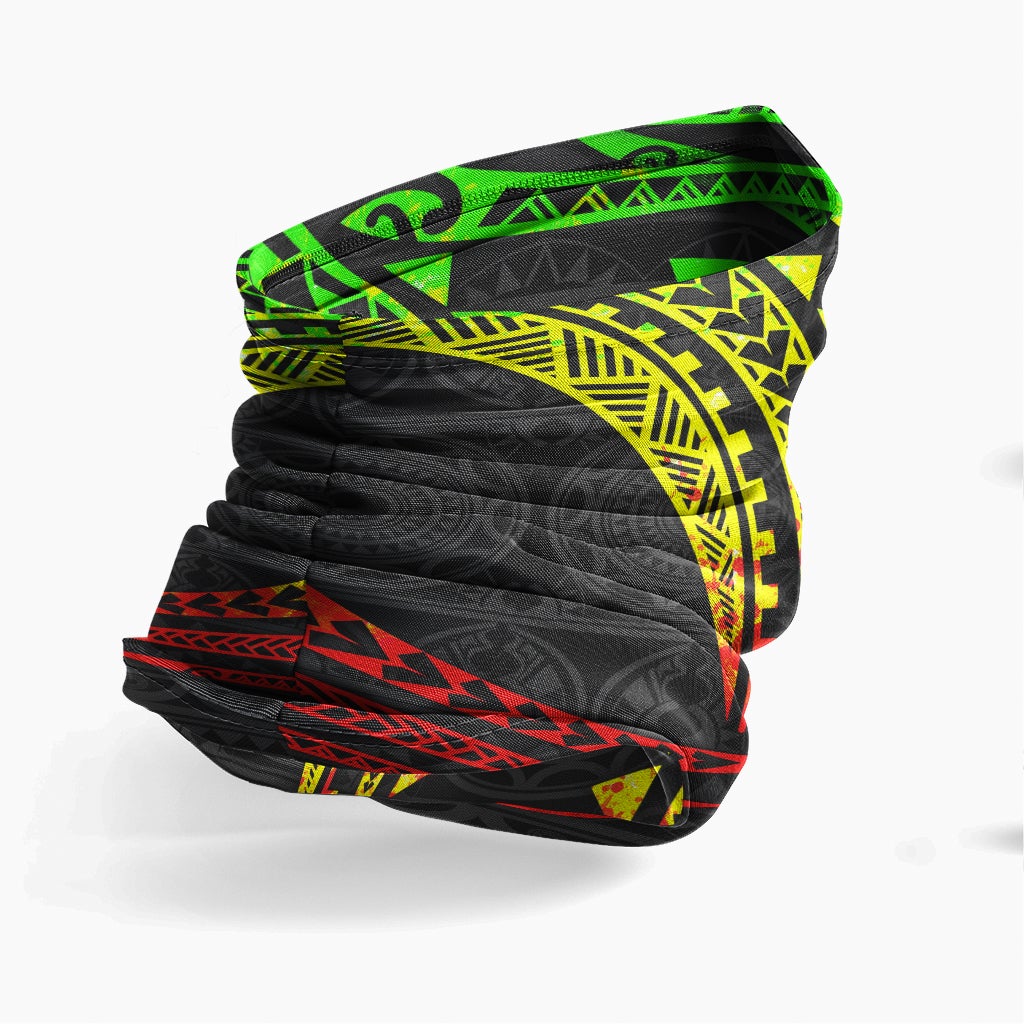Hawaii Neck Gaiter - Tribal Pattern Reggae