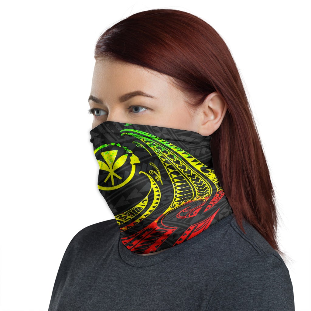 Hawaii Neck Gaiter - Tribal Wave Reggae